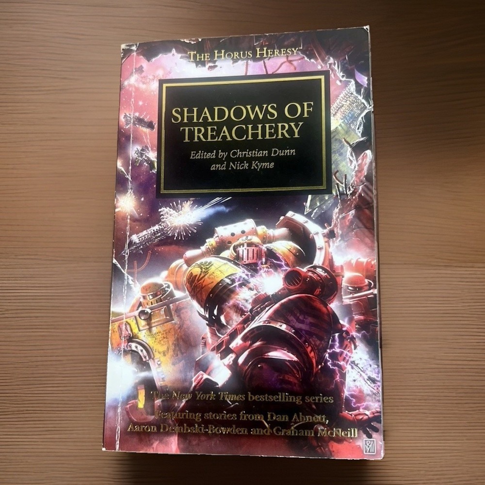 Horus Heresy Shadows of Treachery 1st Print OOP Warhammer 40K Black Library